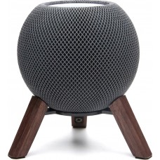 Holz Ständer für Apple HomePod Mini aus massivem Holz Tripod Tischhalterung Metall Holz Konstruktion