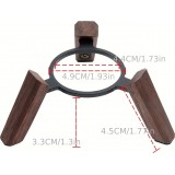 Holz Ständer für Apple HomePod Mini aus massivem Holz Tripod Tischhalterung Metall Holz Konstruktion