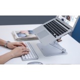 Nillkin Pro verstellbarer Laptop-Ständer für ergonomischen Schreibtisch - Silber
