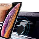 Support universel magnétique pour téléphone de voiture avec pince - Fixation pour Smartphones légers