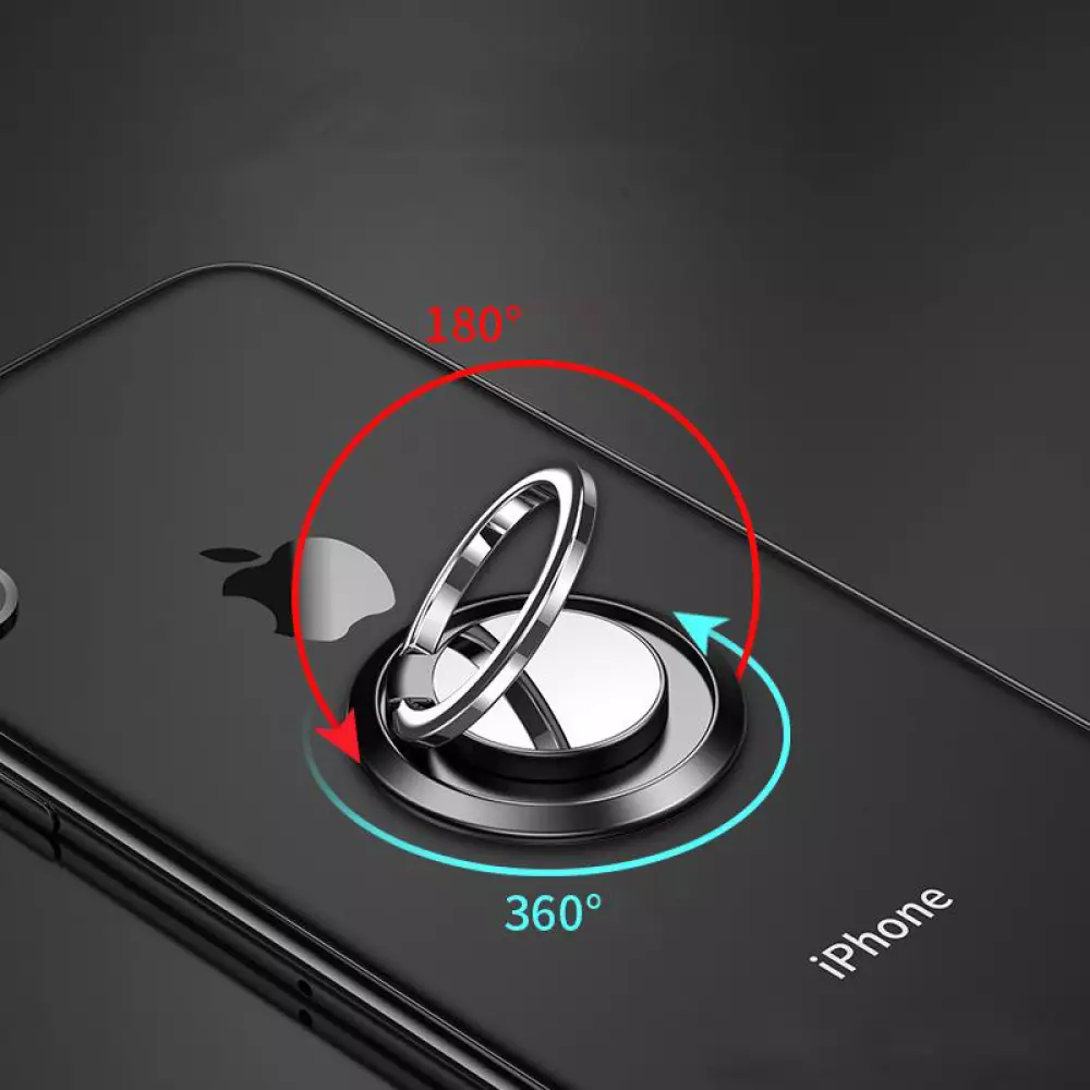 Magnetischer 360-Ring-Universalhalter - Finger & Einhand Haltering für Smartphone
