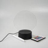 Transparente Multicolor LED-Licht Nachrichten Tafel mit Fernbedienung