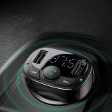 Bluetooth Transmitter Auto Ladeger&auml;t Baseus S-09A Overseas Edition - Schwarz