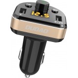 Dudao Bluetooth FM Transmitter Auto Ladegerät MP3 3.1A 2x USB Hochgeschwindigkeitsladegerät - Schwarz