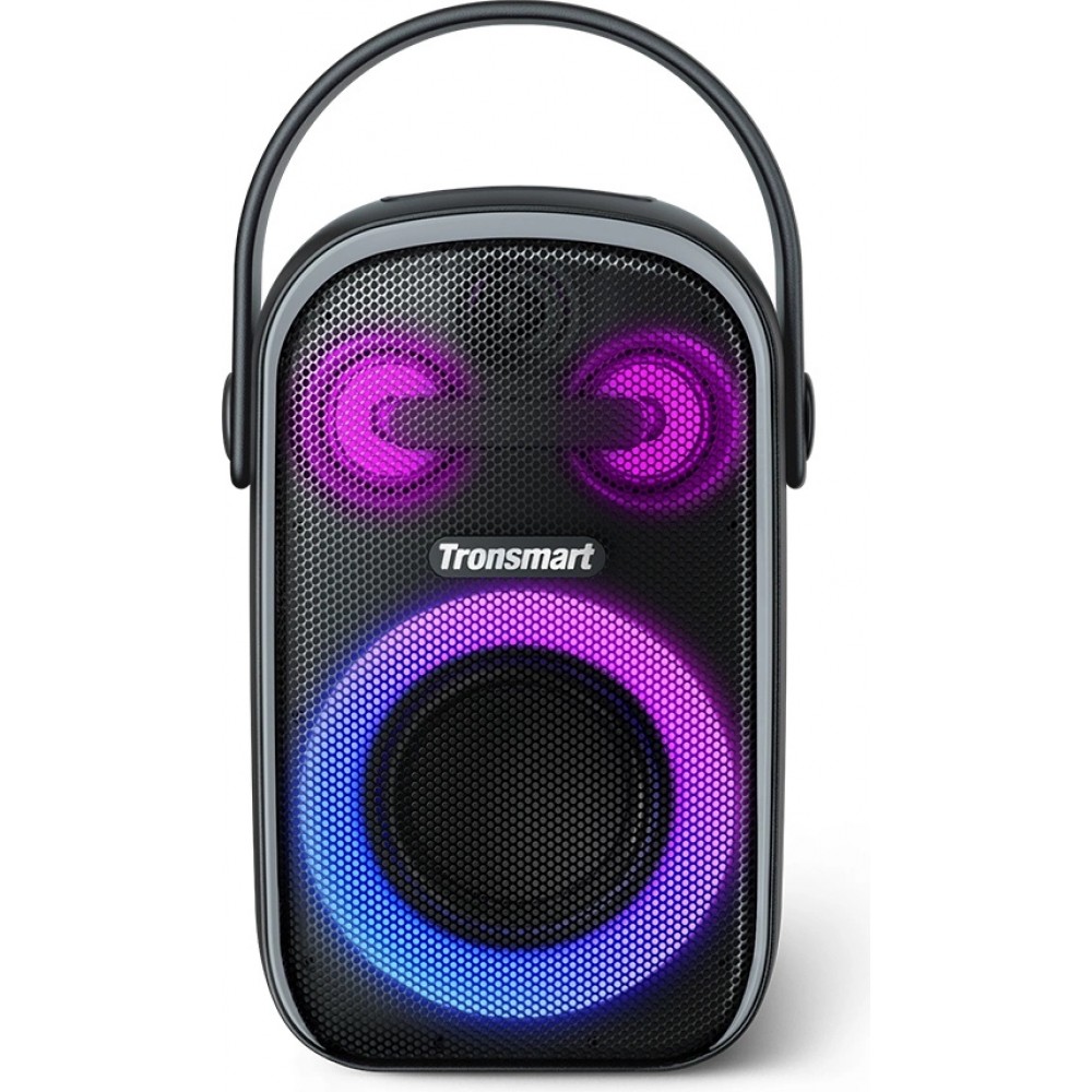 Tronsmart Halo 100 60W - Tragbare Bluetooth Lautsprecher mit Tragegriff - Schwarz