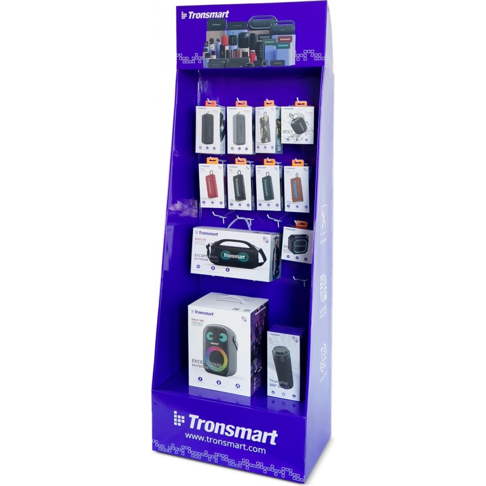 Tronsmart Halo 100 60W - Tragbare Bluetooth Lautsprecher mit Tragegriff - Schwarz