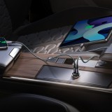 Ugreen 30W Doppelanschluss Ladestecker für Zigarettenanzünder USB-A & USB-C Power Delivery QC3.0 - Schwarz