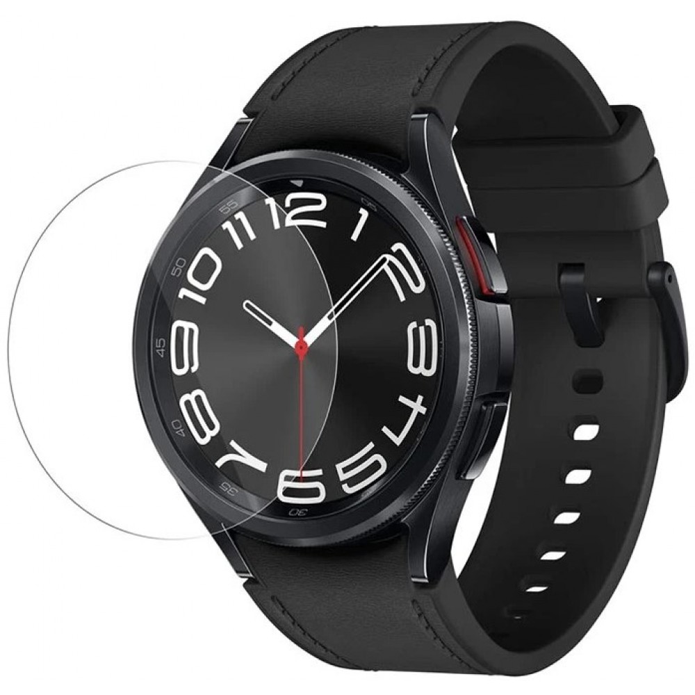 Schutzglas aus gehärtetem Glas Tempered Glass - Samsung Galaxy Watch6 Classic (47 mm)