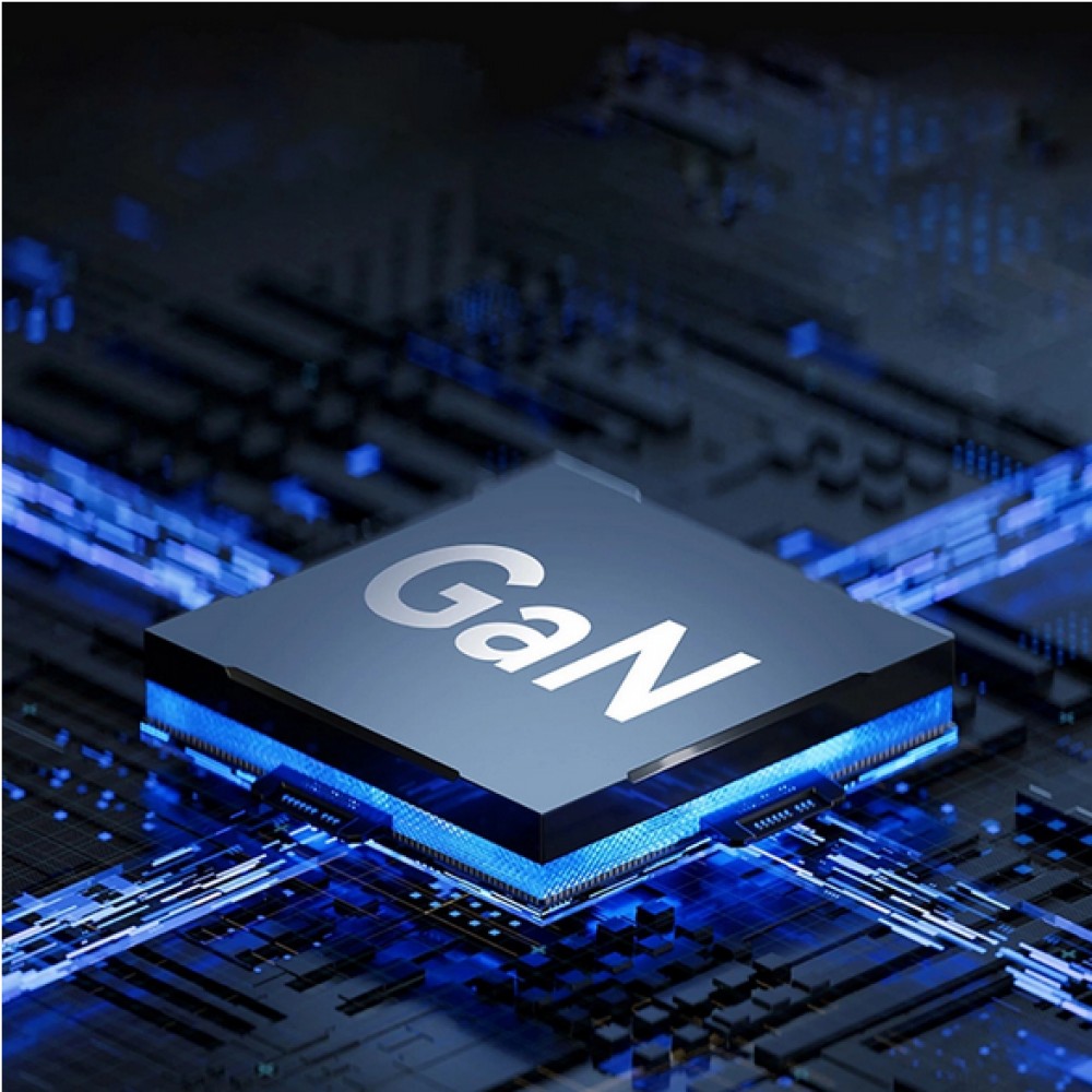 WOZINSKY Multi-Adapter 140W Fast Charger GaN 5 in 1 Powerbooster 3x USB-C + 2x USB-A  - Schwarz