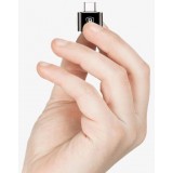 Baseus Mini USB-A zu USB-C OTG Adapter kompakt vielseitig hochwertig - Schwarz