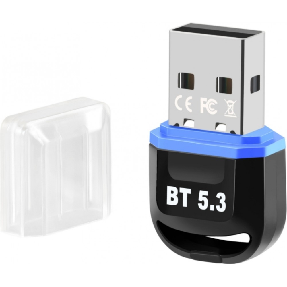 USB Bluetooth 5.3 Adapter kabelloser Dongle f&uuml;r Maus Tastatur und Laptop - Schwarz