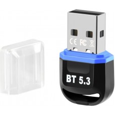 USB Bluetooth 5.3 Adapter kabelloser Dongle f&uuml;r Maus Tastatur und Laptop - Schwarz