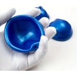 Gummi-Uhrenöffner Ball Werkzeug für Uhren und Armbänder, universelles Reibungswerkzeug, kratzfrei (7 cm) - Blau