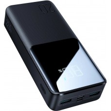 Powerbank Joyroom 20000mAh 22.5W PD QC3.0 AFC Schnellladegerät Externe Batterie Tragbar - Schwarz