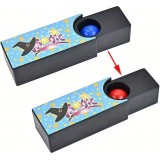 Zauberkasten mit Farbwechselb&auml;llen Rot/Blau klassisches Magierzubeh&ouml;r f&uuml;r Illusionen - Schwarz