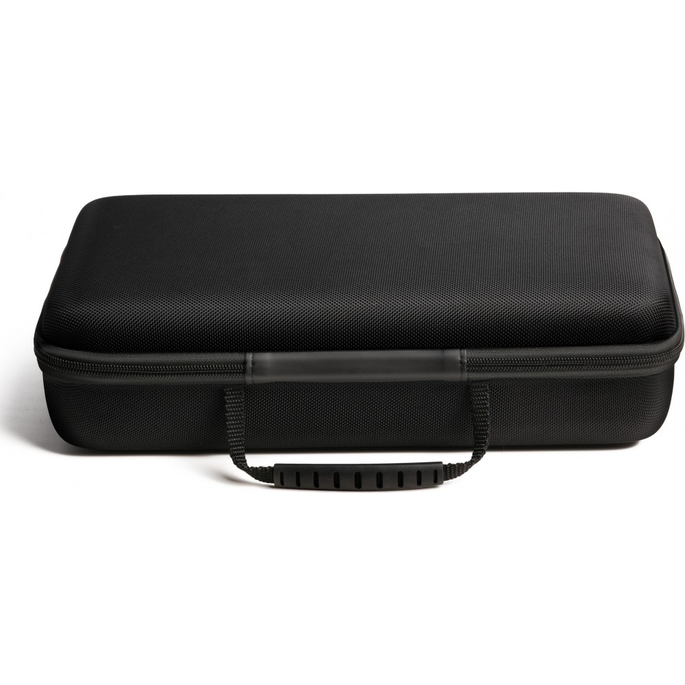 Uhrenaufbewahrungsbox 15 Plätze mit stoßdämpfendem Schaumstoffkissen für Reisen - Schwarz