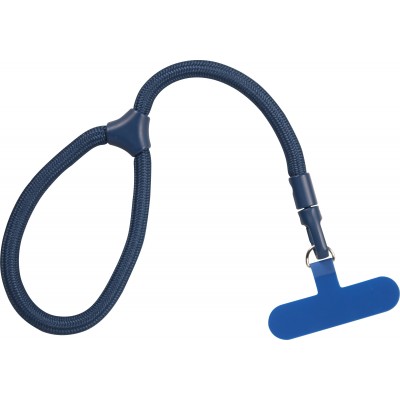 Universal-Halsband aus Seil für Hülle - Blau