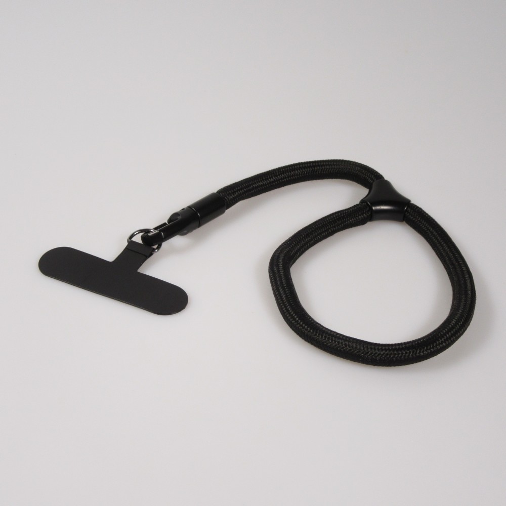 Universal-Halsband aus Seil für Hülle - Schwarz