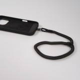 Universal-Halsband aus Seil für Hülle - Schwarz