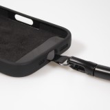 Universal-Halsband aus Seil für Hülle - Schwarz