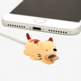 Dekorativer und witziger Kabelschutz für den Kabelanschluss Stecker - Katze