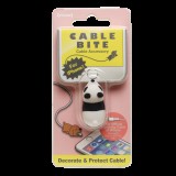 Dekorativer und witziger Kabelschutz für den Kabelanschluss Stecker - Panda