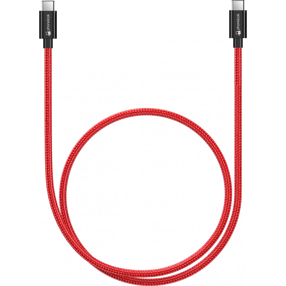 Ladekabel (50 cm) USB-C vers USB-C - Nylon PhoneLook