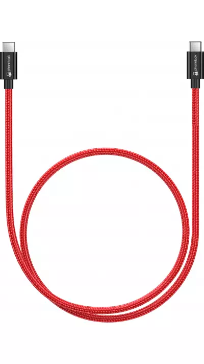 Ladekabel (50 cm) USB-C vers USB-C - Nylon PhoneLook