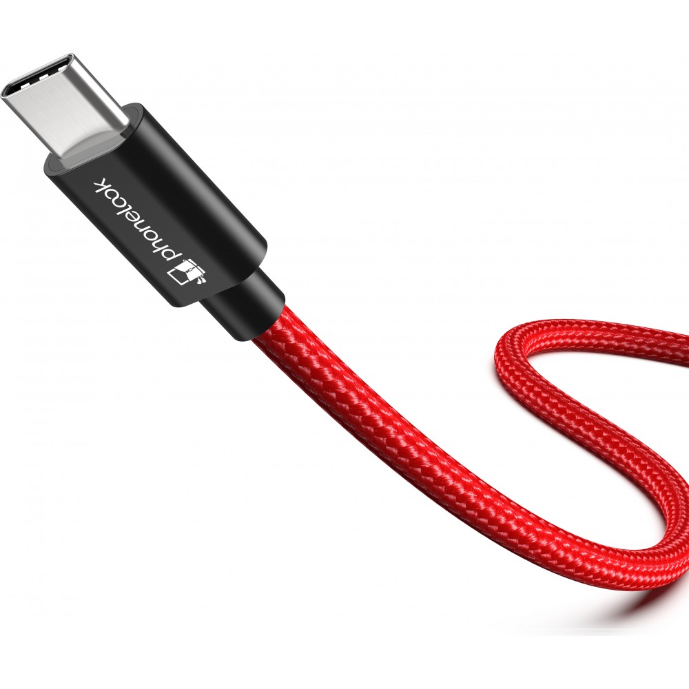 Ladekabel (50 cm) USB-C vers USB-C - Nylon PhoneLook