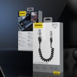 Dudao L20 Pro 4-in-1 Kabel USB-A / USB-C - Lightning / USB-C 65W f&uuml;r Laden und Daten&uuml;bertragung - Schwarz