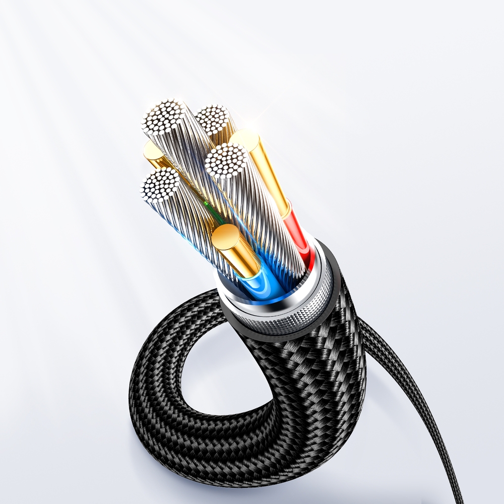 C&acirc;ble Joyroom A4 USB-C / Lightning 20W avec &eacute;cran affichage (1.2m) - Noir