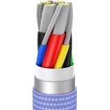 Baseus USB-C zu USB-C PD QC Kabel 100W 5A 480Mb/s (2 m) - Lila