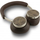 Guess Bluetooth Kopfhörer 4G Klassisch Logo ENC 45h Autonomie - Braun