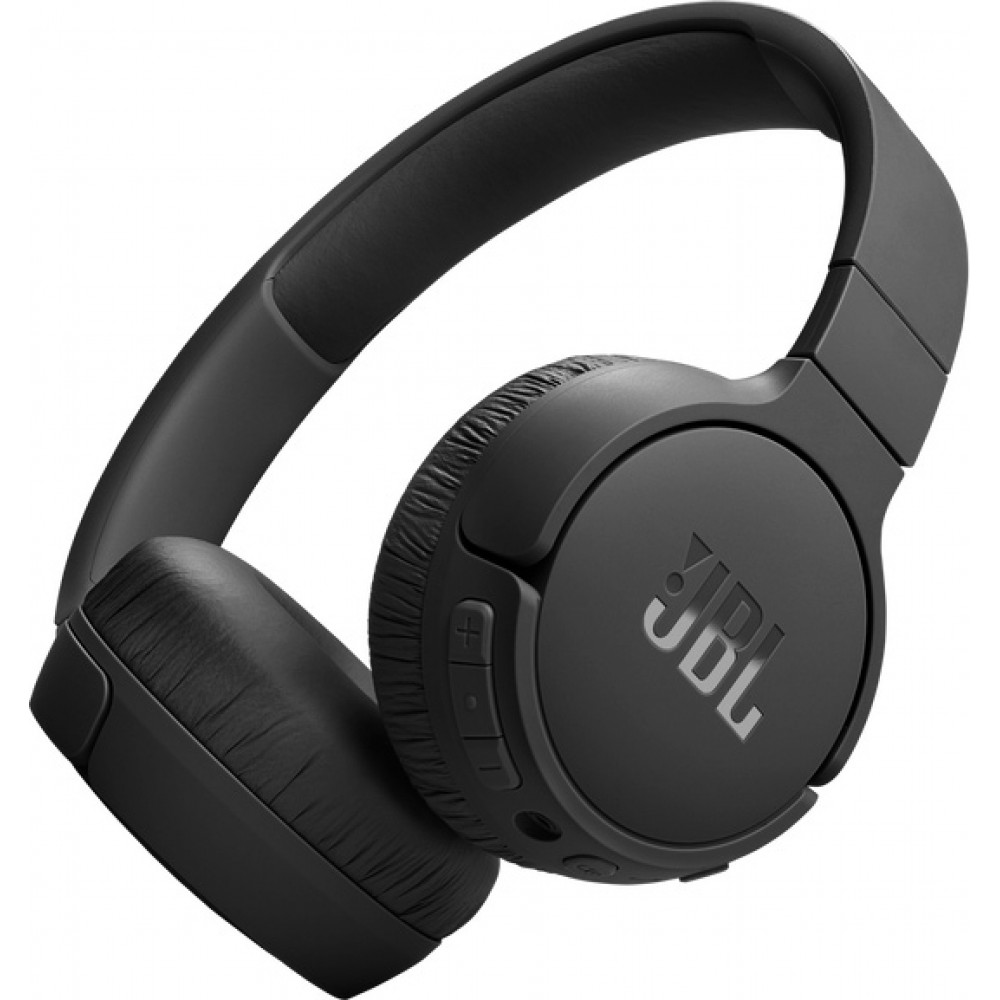 JBL Tune 670 Bluetooth Kopfhörer mit Geräuschunterdrückung, faltbar und ultraleicht - Schwarz