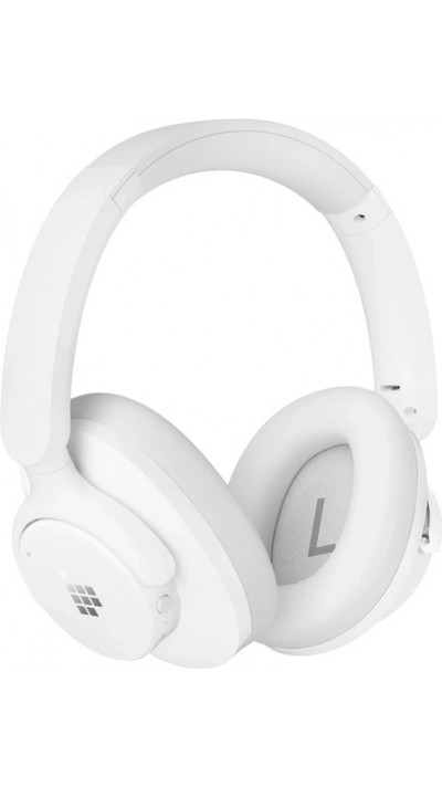Tronsmart SOUNDFII Q20S Hybrid ANC Bluetooth Kopfhörer mit aktiver Geräuschunterdrückung - Weiss