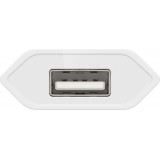 Goobay USB-A Ladeger&auml;t 5W Kompaktes Wandladeger&auml;t USB - Weiss