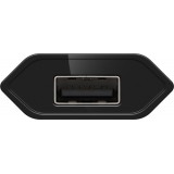 Goobay USB-A Ladeger&auml;t 5W Kompaktes Wandladeger&auml;t USB - Schwarz