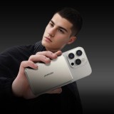 Magnetische Powerbank Joyroom JR-PBM08 Pro 10000 mAh 20 W ultraflach MagSafe - Titan