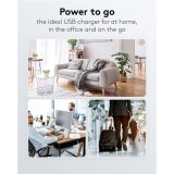 Goobay 100W GaN Multiport Schnellladeger&auml;t mit USB-C Power Delivery & USB-A - Schwarz