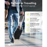Goobay 65W GaN Schnellladeger&auml;t mit USB-C Power Delivery & USB-A - Schwarz