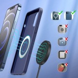 MagSafe-kompatibles 15W Choetech Magnetisches Kabelloses Ladegerät für iPhone - Schwarz