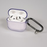AirPods 4 Case Hülle - Transparente TPU Silikon - Violett
