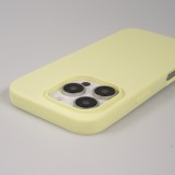 iPhone 16 Pro Max Case H&uuml;lle - Soft Touch - Gelb