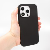 iPhone 16 Pro Max Case H&uuml;lle - Soft Touch - Schwarz