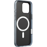 iPhone 16 Pro Max Case Hülle - Youngkit Silikon MagSafe-kompatibles Design Schaltkreis Stil Elektronikchip - Blau