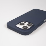 iPhone 16 Pro Case H&uuml;lle - Soft Touch - Dunkelblau