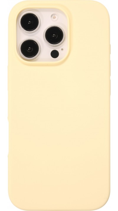iPhone 16 Pro Case Hülle - Soft Touch - Gelb