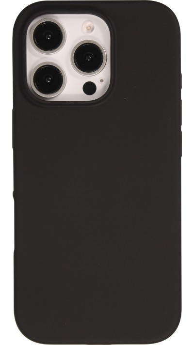 iPhone 16 Pro Case Hülle - Soft Touch - Schwarz