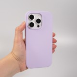iPhone 16 Pro Case H&uuml;lle - Soft Touch - Hellviolett