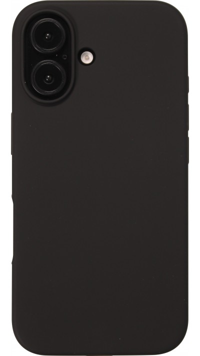 iPhone 16 Case Hülle - Soft Touch - Schwarz
